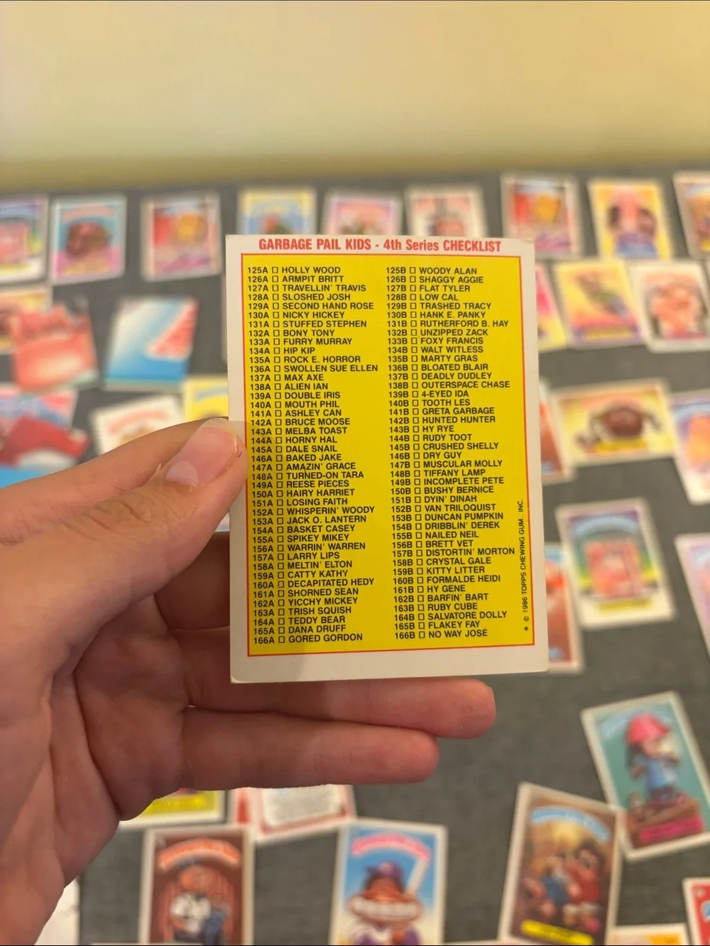 Series 4- Vintage Garbage Pail Kids Trading Cards - Large Lot of 100+
